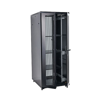 картинка Finen A38042 Шкаф серверный 42U (800х1000х2054мм, перфорированная дверь) от компании Intant